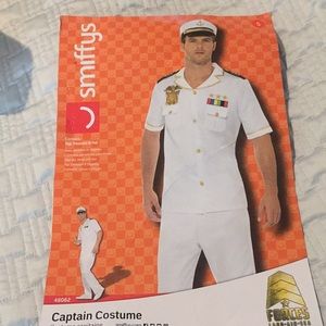 Men’s size small captains costume.